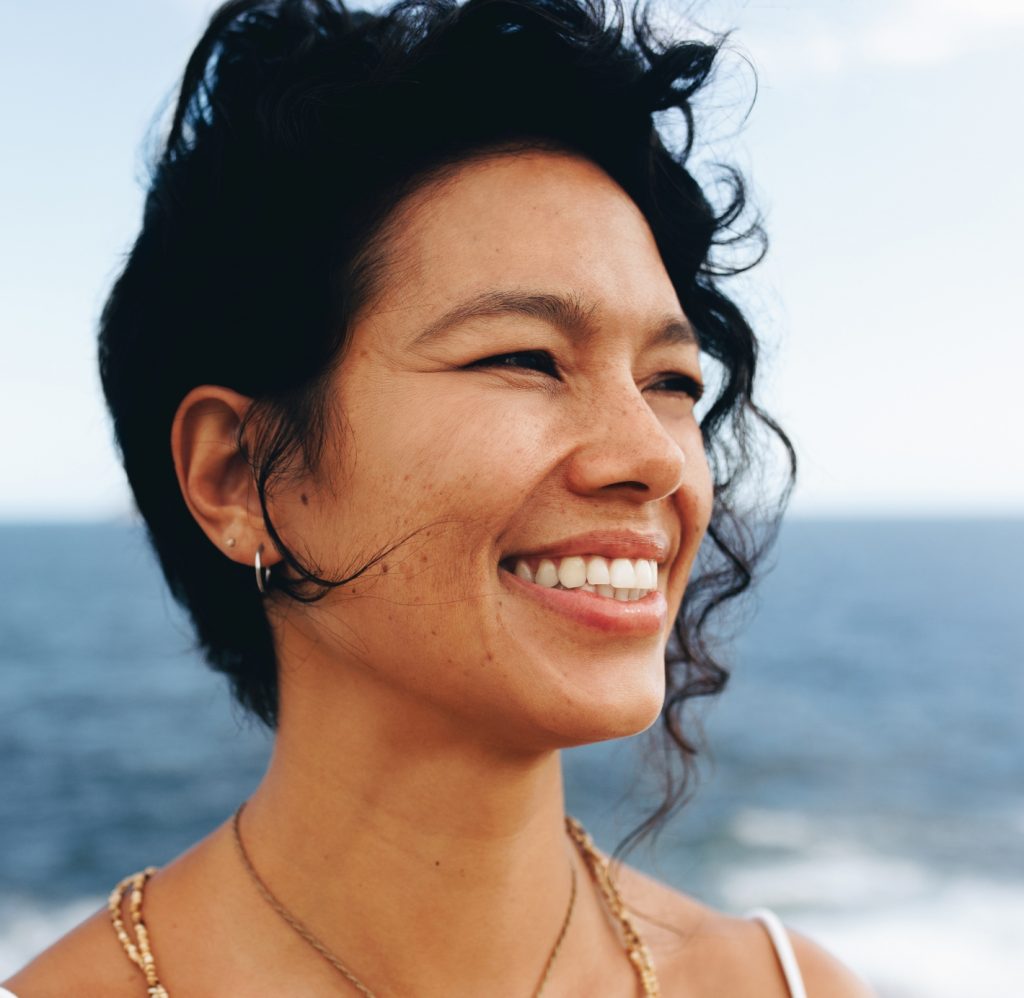 Female Model Smiling